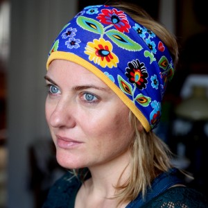 opaska w folkowa kwiatowa ludowa stylu sportowa