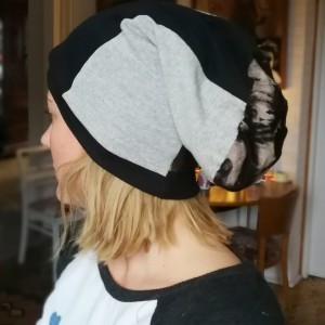 czapka wiosenna damska rozmiar uniwersalny HANDMADE