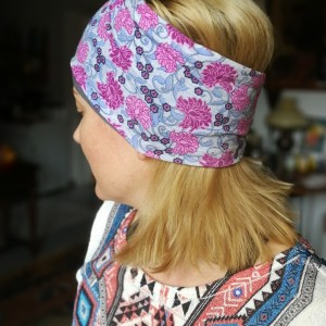 opaska kwiatowa wiosenna sport joga