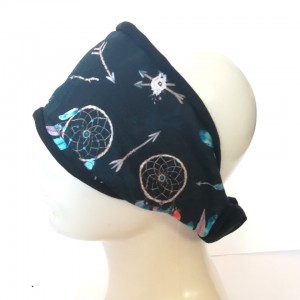 opaska granatowa sportowa łapacz snów