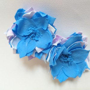 klipsy wiosenne energetyczne kwiaty polecam pojedyncza sztuka