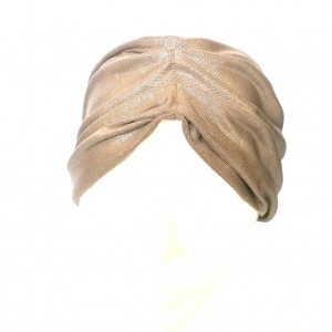 opaska turbanowa kolor miedziany