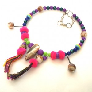 naszyjnik kolia etno boho muszle