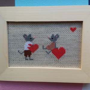 Obraz haftowany Mimi 3