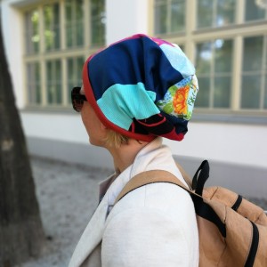 czapka szyta patchworkowo etno boho handmade