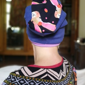 czapka damska wiosenna energetyczna w stylu boho