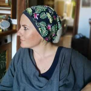 czapka damska w monstery