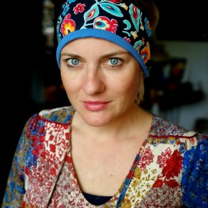 opaska damska kolorowa handmade