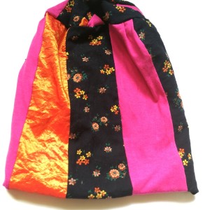 czapka damska wiosenna szyta patchworkowy