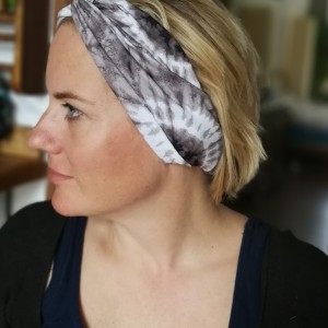 opaska turbanowa uniwersalna lekko rozciagliwa