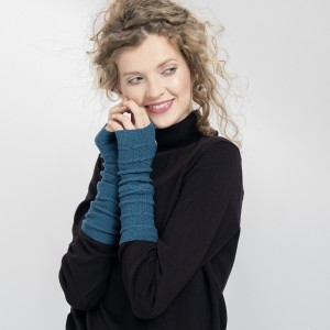 Mitenki - miękkie i ciepłe rękawiczki bez palców- czysta wełna merino