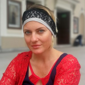 opaska koronkowa handmade