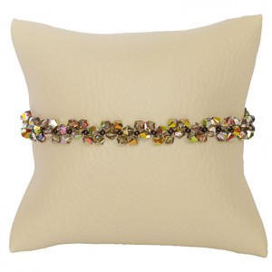 Bransoletka Dauphin Swarovski Elements® kolor vitrail medium srebro 925