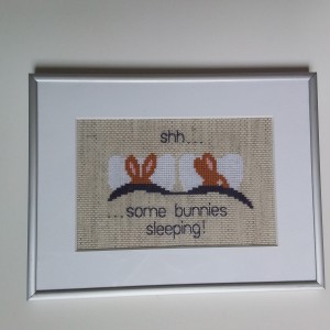 Haftowany obraz Bunny