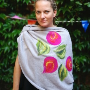 komin bohemian wełniany etniczny ludowy