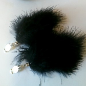 klipsy etno boho wiszące długie lekkie