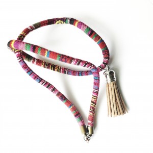 naszyjnik w stylu boho z chwostem