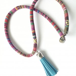naszyjnik w stylu boho z chwostem