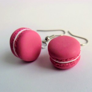 makaroniki kolczyki z modeliny