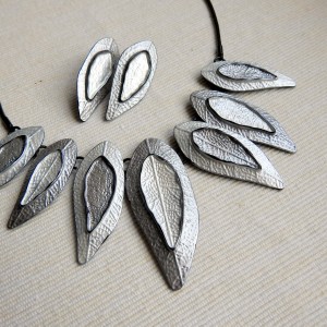 Naszyjnik "Malowane liście"