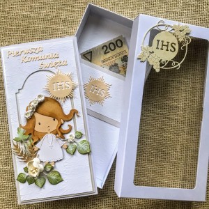 013 Pamiątka Komunii świętej dla dziewczynki