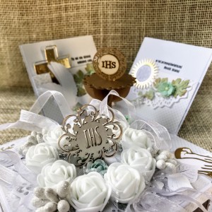 022 EXPLODING BOX NA PAMIĄTKĘ PIERWSZEJ KOMUNII ŚWIĘTEJ