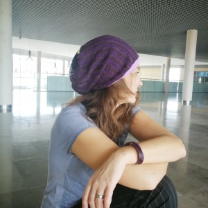 czapka damska smerfetka