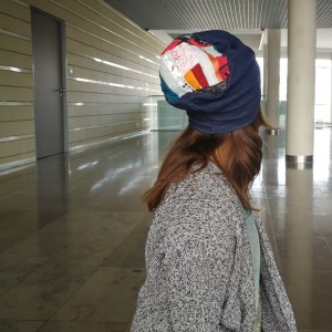 czapka damska smerfetka