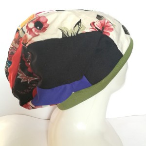 czapka patchworkowa na podszewce