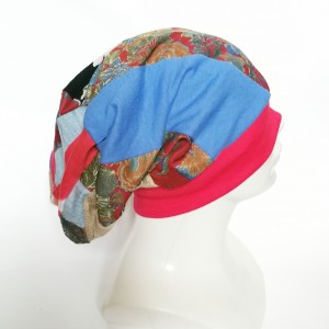 czapka patchworkowa na podszewce