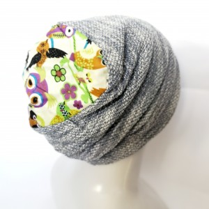 Czapka damska na podszewce uniwersalna