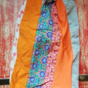 czapka patchworkowa na podszewce