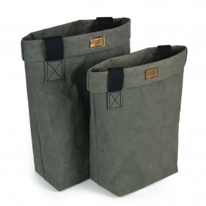 MAŁA EKO TORBA Z PAPIERU BIGBAG WEGE SEAWEED S - SHOPPERKA DAMSKA