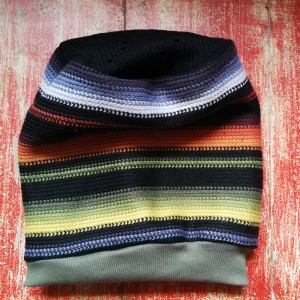 czapka damska ciemno szara