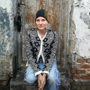 czapka patchworkowa na podszewce