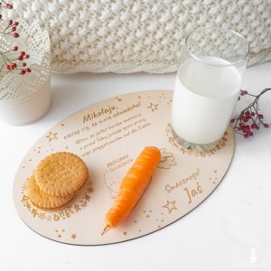 Talerzyk dla świętego Mikołaja