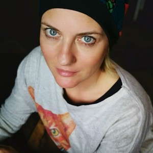 czapka na podszewce uniwersalna smerfetka