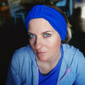 opaska uniwersalna niebieska