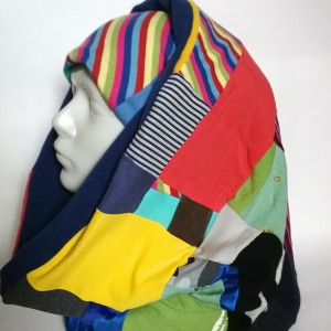 Komplet patchworkowy kolorowy