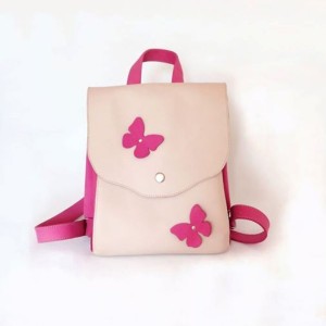 Plecak skórzany dwukomorowy