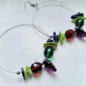 Kolczyki kola kolczyki wiszące