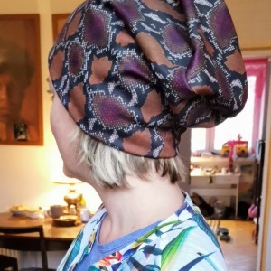 czapka dzianina zwierzęcy motyw