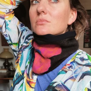 komin tuba wełniana ciepła