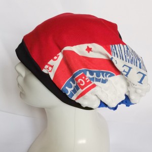 czapka damska patchworkowa codzienna