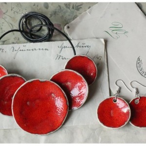 Zamówienie dla Justyny - etno wisior, kolczyki, bransoletka i pierścionek