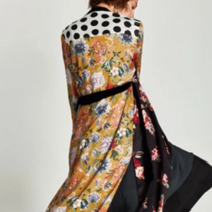 narzutka kimono rozmiar M grochy