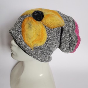 Bardzo ciepła wełniana czapka