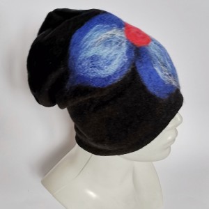 czapka welniana na podszewce