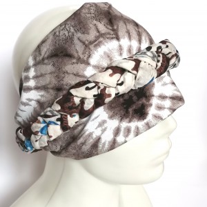 Szeroka opaska uniwersalna z gumką