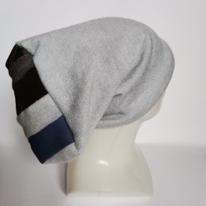 Czapka damska szara smerfetka